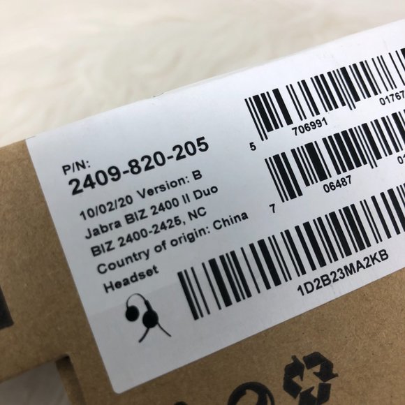 Jabra BIZ 2400 II QD Duo NC Wired Headset Black - Picture 3 of 4